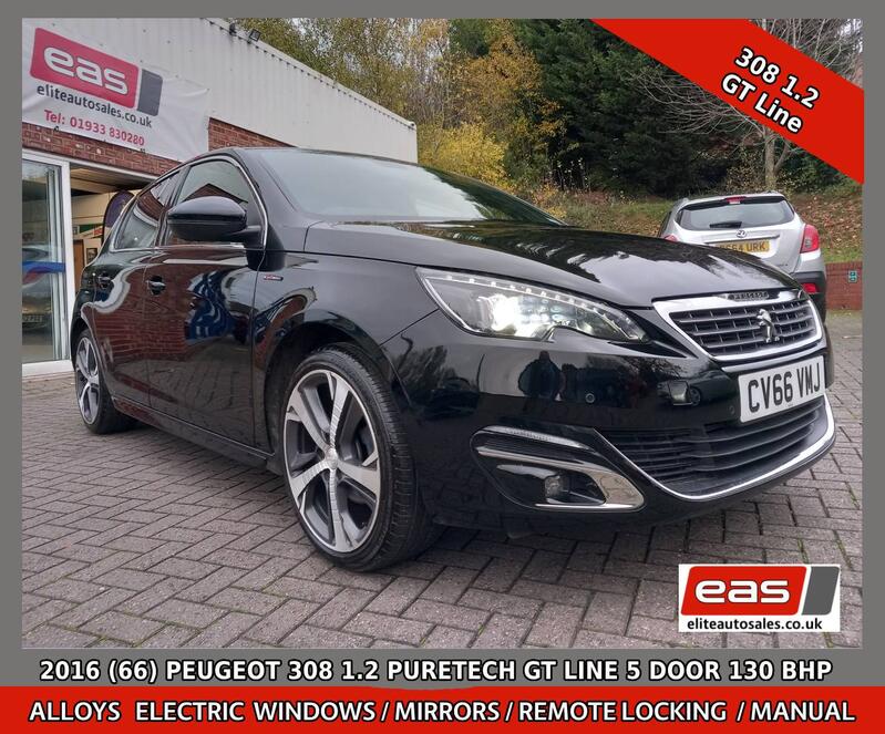 View PEUGEOT 308 1.2 PURE TECH GT LINE 5 DOOR HATCH 130BHP