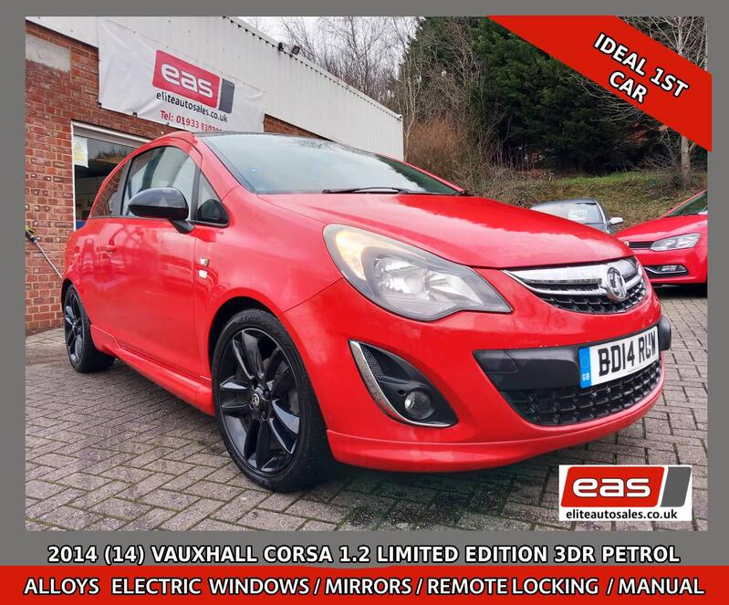 View VAUXHALL CORSA 1.2 16V Limited Edition 