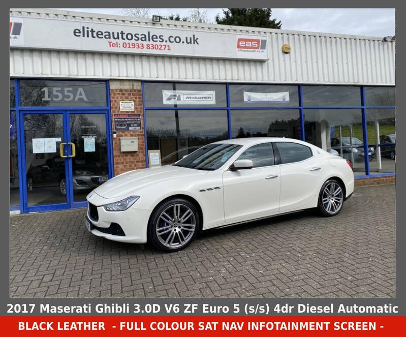 View MASERATI GHIBLI 3.0 D V6 AUTOMATIC LOW MILES