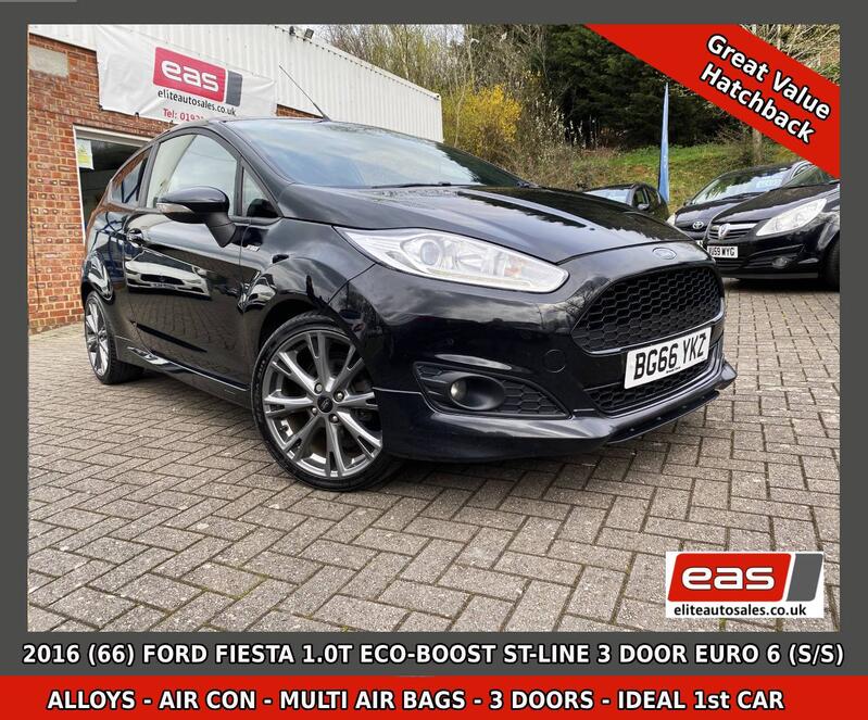 View FORD FIESTA 1.0T EcoBoost ST-Line Hatchback 3dr Petrol Manual Euro 6 (s/s)