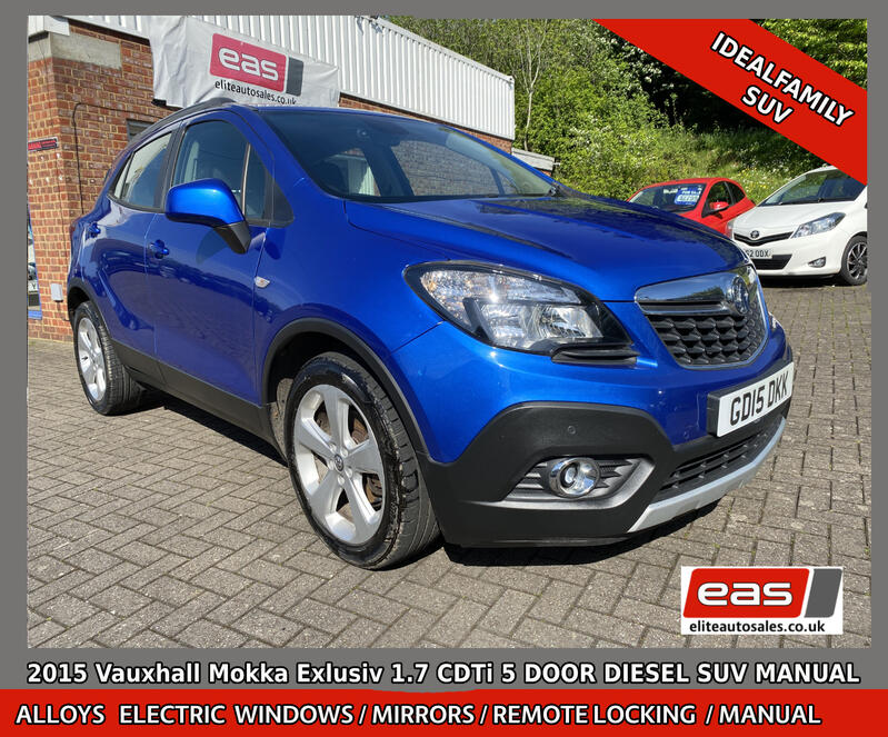 View VAUXHALL MOKKA 1.7 CDTi Exclusiv