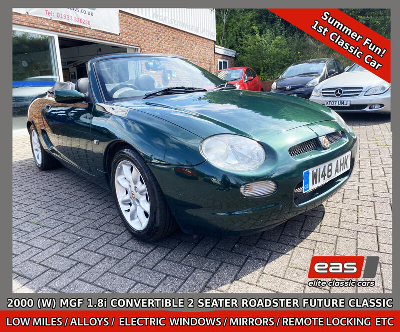View MG MGF 1.8 i Cabriolet British Racing Green