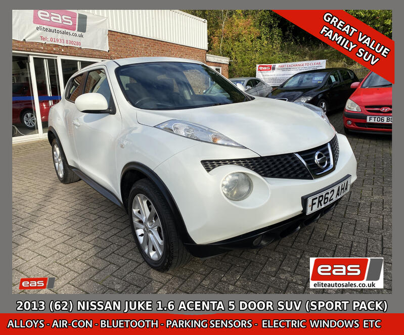 View NISSAN JUKE 1.6 Acenta Petrol 5 Door SUV