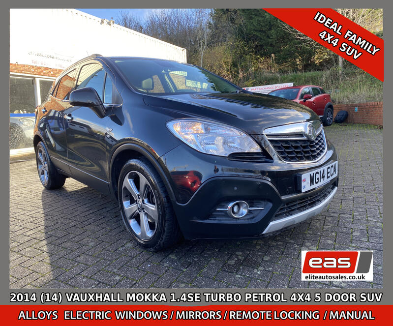 View VAUXHALL MOKKA 1.4 TURBO SE PETROL MANUAL