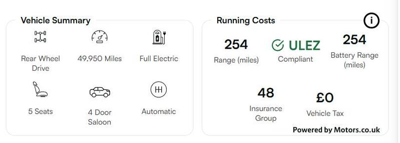 View TESLA MODEL 3 Standard Range Plus