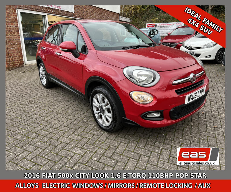 View FIAT 500X 1.6 500x City Look 1.6 E-torq 110hp Pop Star