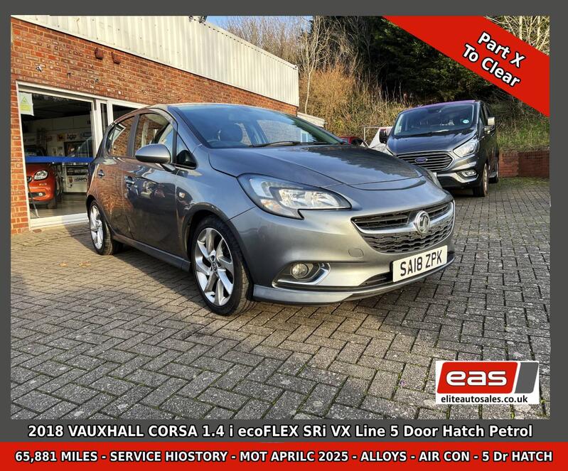 View VAUXHALL CORSA 1.4 i ecoFLEX SRi VX Line 5 Door Hatch