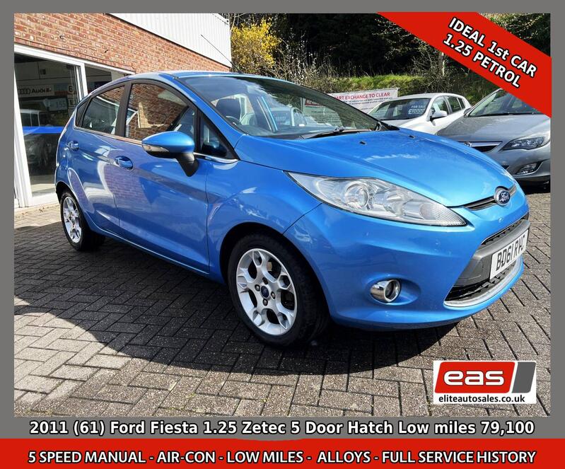 View FORD FIESTA 1.25 Zetec 5 Door Hatchback Low Miles Long MOT