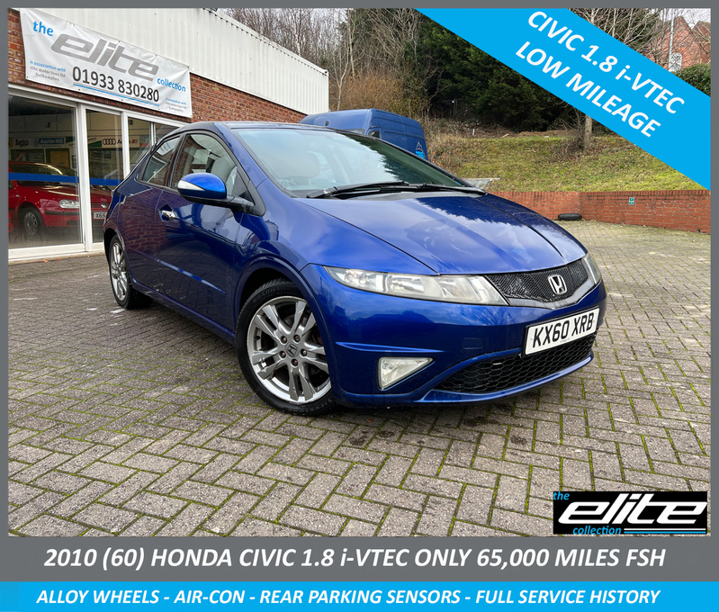 View HONDA CIVIC 1.8 I-VTEC SI ONLY 65,000 MILES WITH FULL SERVICE HISTORY