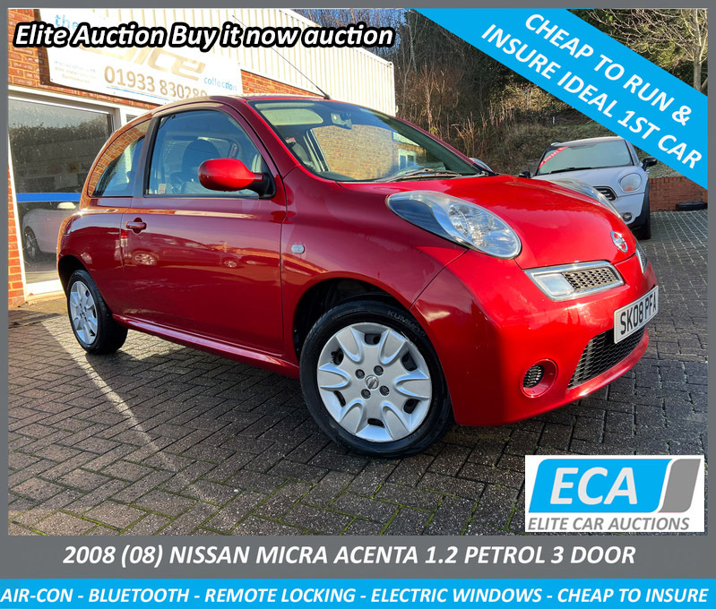 View NISSAN MICRA PETROL PART EXCHANGE T0 CLEAR ACENTA 1.2  BLUETOOTH AIR-CON ELECTRIC WINDOWS ELECTRIC MIRRORS