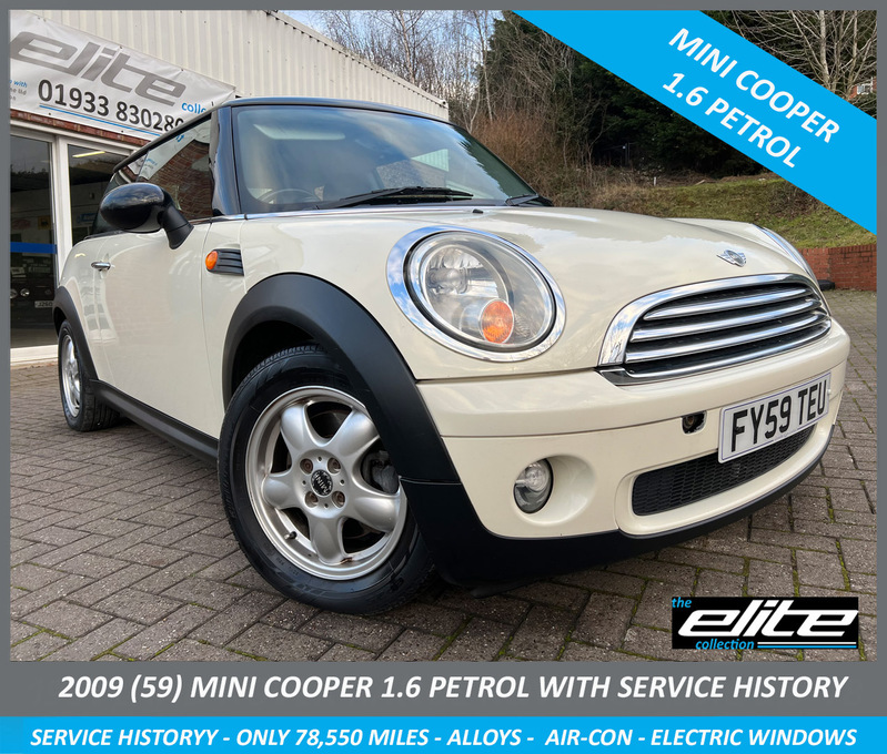View MINI HATCH COOPER 1.6 PETROL LOW MILES AIR-CON ALLOYS SERVICE HISTORY GREAT SPORTY LITTLE MINI