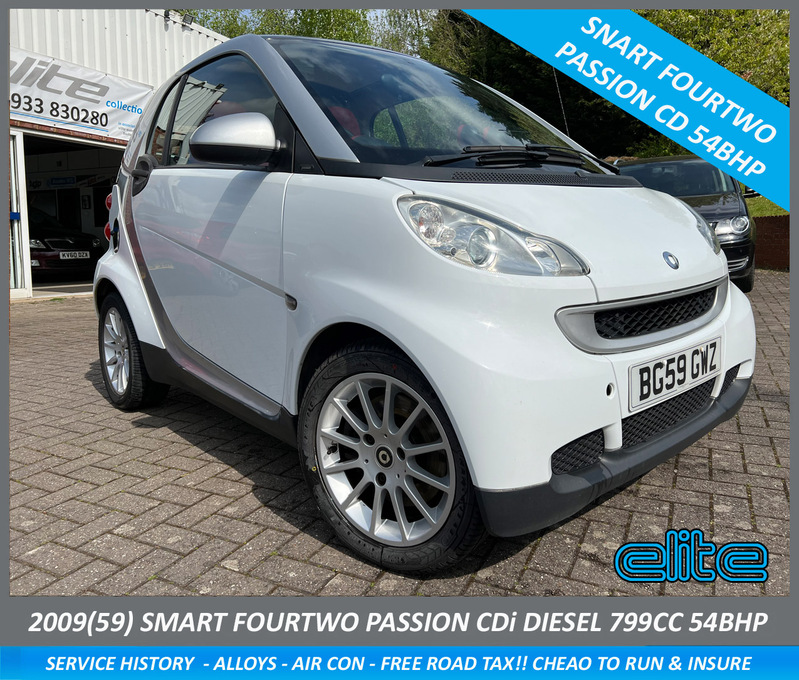 View SMART FORTWO 799cc PASSION CDi  2dr COUPE DIESEL AUTOMATIC FREE ROAD TAX