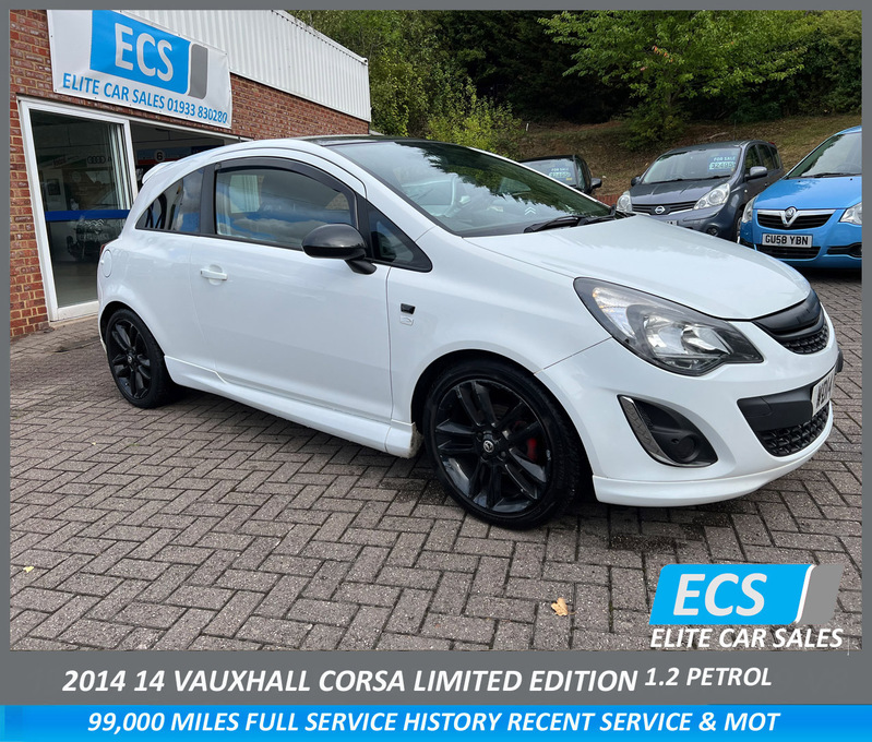 View VAUXHALL CORSA 1.2 PETROL LIMITED EDITION VXR PACK