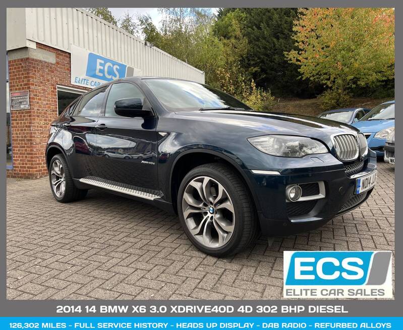 View BMW X6 XDRIVE40D 5dr AUTOMATIC COUPE DIESEL SAT NAV REVERSING CAMERA
