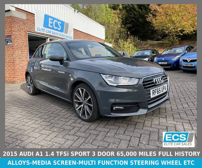 View AUDI A1 1.4 TFSI SPORT 3 DOOR HATCH 65000 MILES FULL HISTORY