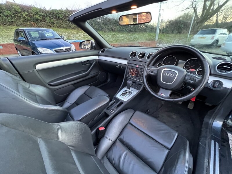 View AUDI A4 2.0TDI S LINE CABRIOLET 140 BHP FINAL EDITION AUTO 1 OWNER FULL HISTORY