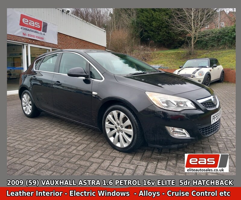 View VAUXHALL ASTRA 'NEW SHAPE' 1.6 16V ELITE FULL LEATHER INTERIOR PETROL MANUAL