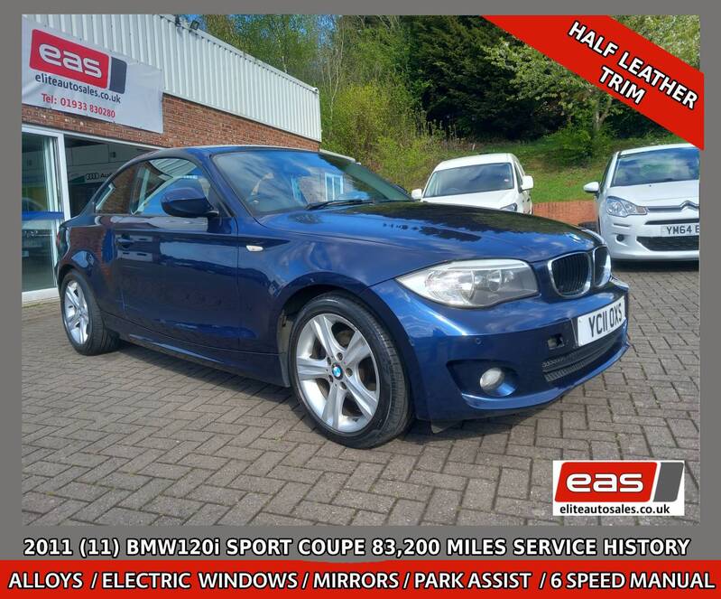 View BMW 1 SERIES 120i SPORT COUPE ONLY 83,300 MILES