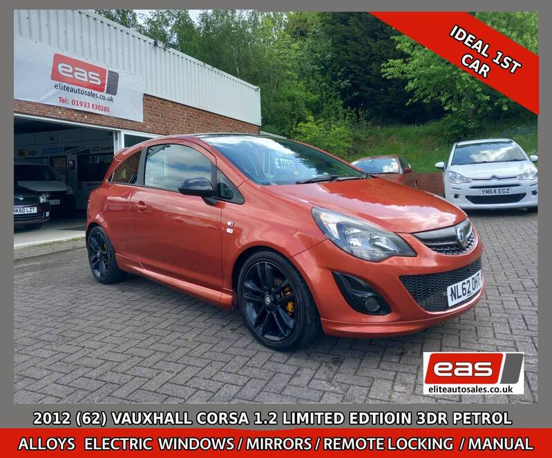 View VAUXHALL CORSA 1.2i 16v LIMITED EDITION 85 PS AC 3 DOOR HATCH
