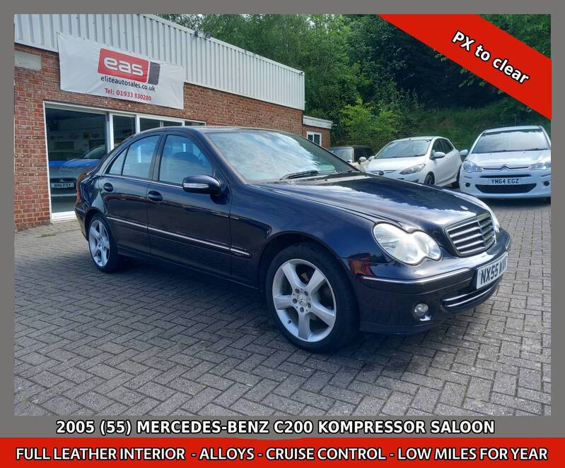 View MERCEDES-BENZ C CLASS C200K AVANTGARDE SE SALOON LOW MILES